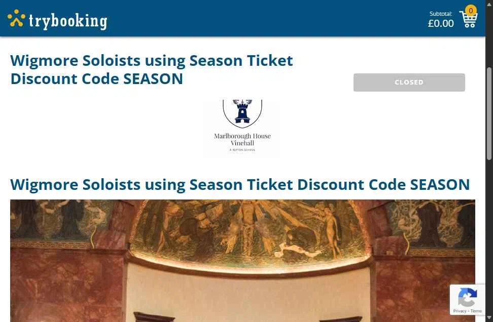 TryBooking checkout page showing TryBooking promo code box | Screenshot taken by SimplyCodes community member on Dec 22, 2025