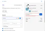 WELCOME10 coupon verification screenshot