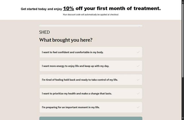Shed checkout page showing Shed promo code box | Screenshot taken by SimplyCodes community member on Jul 25, 2025