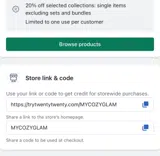 MYCOZYGLAM coupon verification screenshot