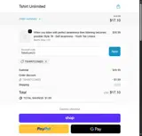 Tshirtcom23 coupon verification screenshot