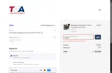 TSABF20 coupon verification screenshot