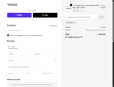 Tucci20 coupon verification screenshot