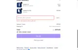 FIRST10 coupon verification screenshot