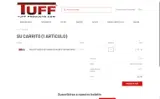 TUFF Products coupon verification screenshot