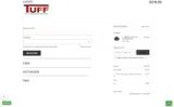 TUFF Products coupon verification screenshot