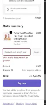 JOLLY coupon verification screenshot