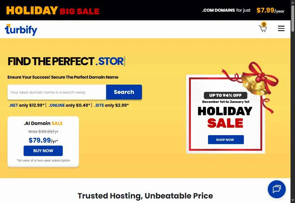 Turbify checkout page showing Turbify coupon code box | Screenshot taken by SimplyCodes community member on Dec 27, 2025