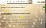 Turning Stone Online Casino coupon verification screenshot