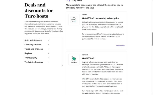 Turo checkout page showing Turo promo code box | Screenshot taken by SimplyCodes community member on Aug 19, 2025