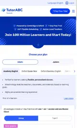 TutorABC coupon verification screenshot