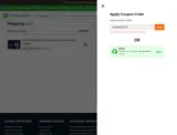 Tutorials Point coupon verification screenshot