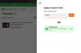 Tutorials Point coupon verification screenshot