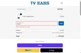 TV Ears coupon verification screenshot