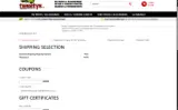 Tweety's.com coupon verification screenshot
