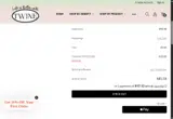 TWINE CBD coupon verification screenshot