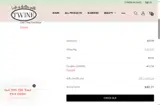 TWINE CBD coupon verification screenshot