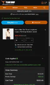 SDF324OGIJFD98 coupon verification screenshot