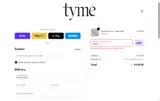 TYME15 coupon verification screenshot