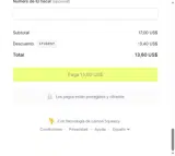 STUDENT coupon verification screenshot
