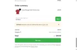 EXTRA25 coupon verification screenshot