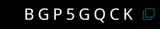 BGP5GQCK coupon verification screenshot