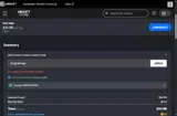 KingGeorge coupon verification screenshot