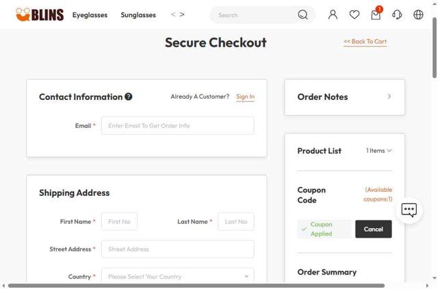 Ublins checkout page showing Ublins coupon code box | Screenshot taken by SimplyCodes community member on Aug 21, 2025