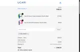 WELCOME10 coupon verification screenshot