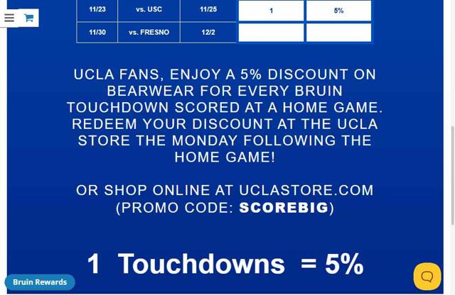 UCLA Store checkout page showing UCLA Store promo code box | Screenshot taken by SimplyCodes community member on Jul 29, 2025