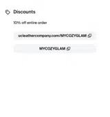 MYCOZYGLAM coupon verification screenshot