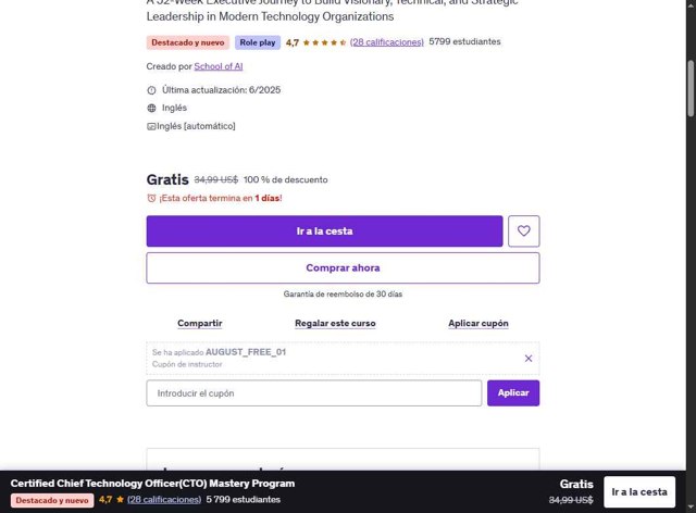 Udemy checkout page showing Udemy coupon code box | Screenshot taken by SimplyCodes community member on Aug 5, 2025