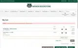 University of Hawai'i Mānoa Bookstore coupon verification screenshot