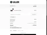 ULLER25 coupon verification screenshot