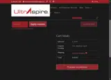 UltrAspire coupon verification screenshot