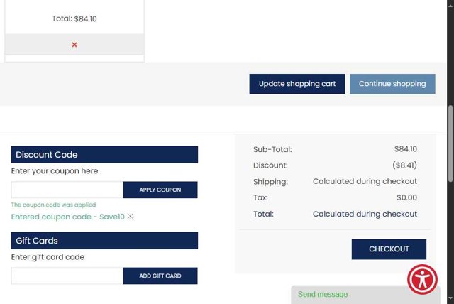 Unbeatable Sale checkout page showing Unbeatable Sale promo code box | Screenshot taken by SimplyCodes community member on Jun 22, 2025