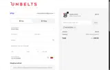 Unbelts coupon verification screenshot
