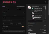 Unbelts coupon verification screenshot