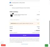 SPRINGCLEAN coupon verification screenshot