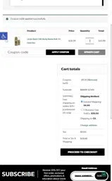 TW30 coupon verification screenshot