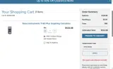 UNC Student Stores coupon verification screenshot