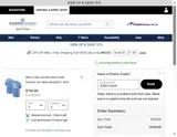 UNC Student Stores coupon verification screenshot