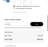 UNC Student Stores coupon verification screenshot