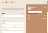 Under Luna coupon verification screenshot