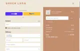 Under Luna coupon verification screenshot