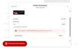 Underwood Ammo coupon verification screenshot
