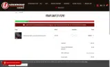 Underwood Ammo coupon verification screenshot