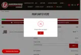 Underwood Ammo coupon verification screenshot