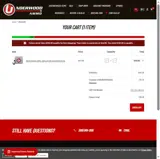 Underwood Ammo coupon verification screenshot