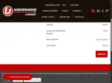 Underwood Ammo coupon verification screenshot